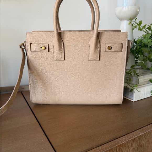 Beige Handbag